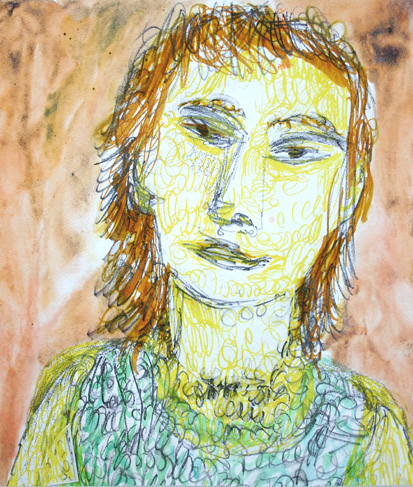 notre dame des anges i (2002, gemengde techniek op papier)