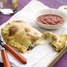 Three-Cheese Calzones