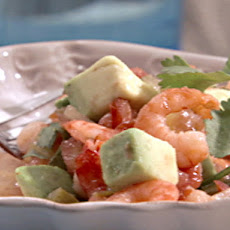 Shrimp with Avocado 