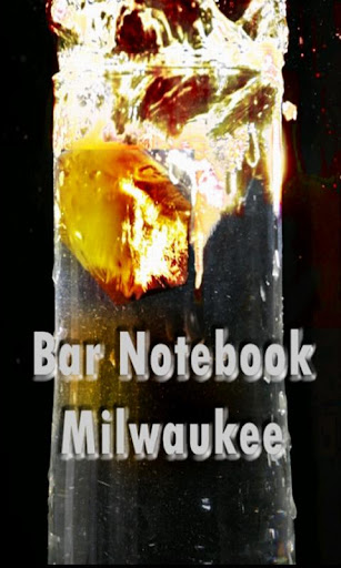 Bar Notebook - Milwaukee