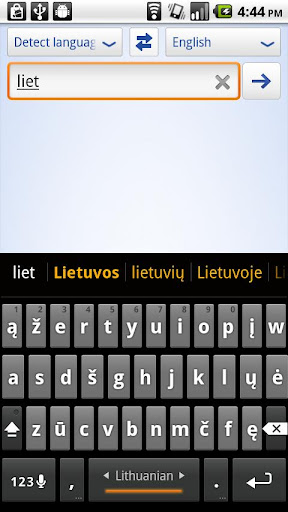 Lithuanian Keyboard Plugin