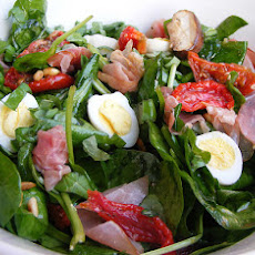 Wilted Spinach Salad With Balsamic-Honey Vinaigrette