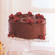 Double Chocolate Raspberry Cake