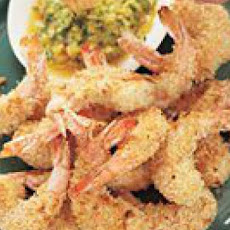 Coconut Shrimp with Pineapple-Cilantro Dip