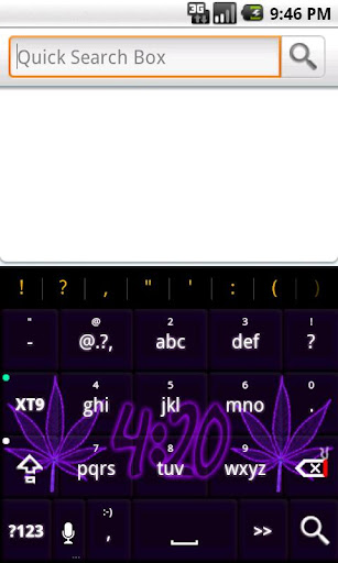 免費下載個人化APP|Pot Leaf 420 Purple Keyboard app開箱文|APP開箱王