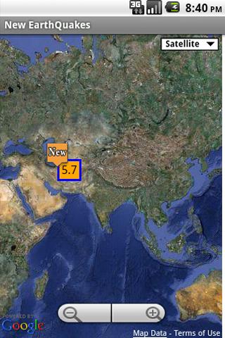 【免費新聞App】Current EarthQuakes-APP點子