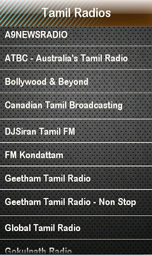 Tamil Radio Tamil Radios