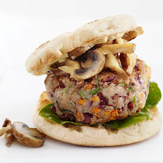 Veggie Burgers with Mushrooms