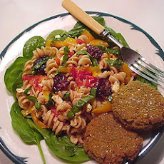 Spinach Basil Pasta Salad