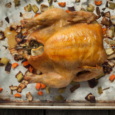 Basic Whole Roasted Chicken Recipe