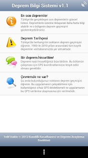 How to mod Deprem Bilgi Sistemi lastet apk for bluestacks