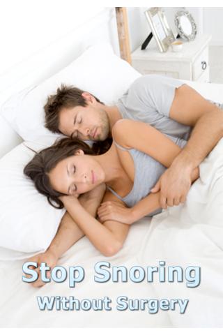 Stop Snoring Without Surgery