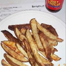 Spicy Potato Wedges with Ranch