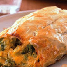Broccoli and Cheddar Strudel