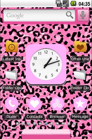 Pink Leopard Theme