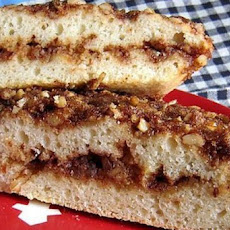 Walnut Pear Coffee Cake
