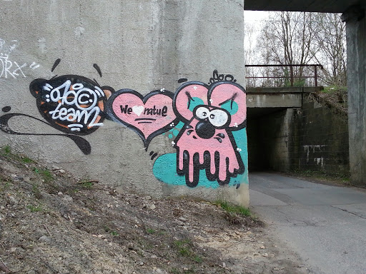 Kochlowice - Mural Mysza