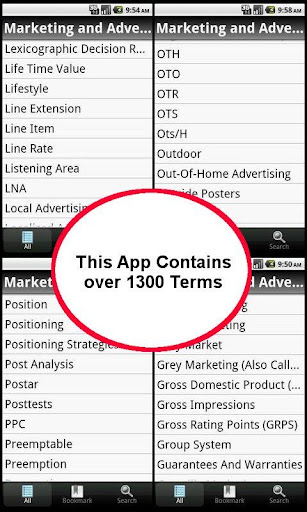 【免費商業App】Marketing & Advertising Terms-APP點子