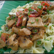 Pork Stroganoff