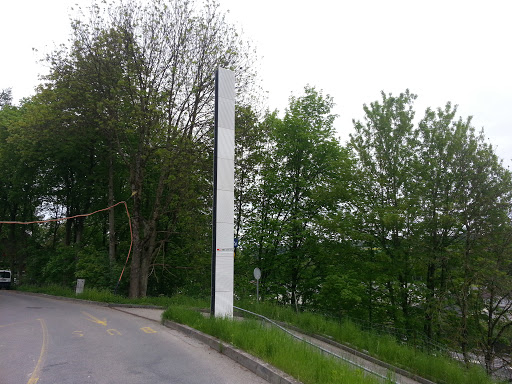 Pole at the Train Station Flamatt