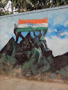 India Flag Mural 