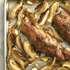 Roasted Pork Tenderloin with Fennel and Garlic