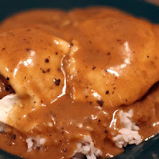 Easy Burgers With Rice & Gravy