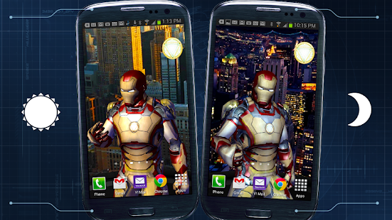 Iron Man 3 Live Wallpaper Screenshot