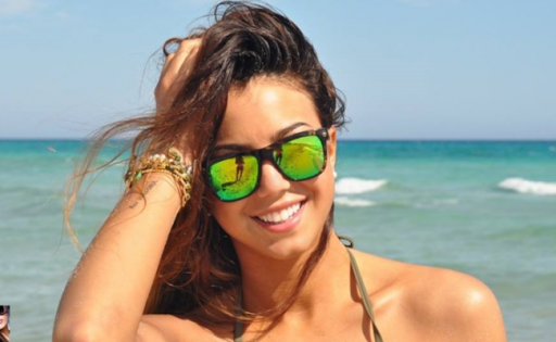Italian blogger's sunglasses
