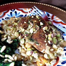 Moroccan Style Spicy Chicken & Rice - 25 Minutes to Make!
