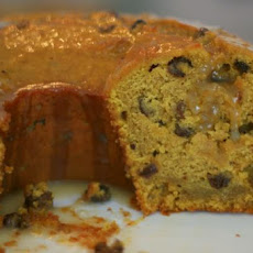Pumpkin Raisin Rum Bundt Cake With Butter Rum Glaze