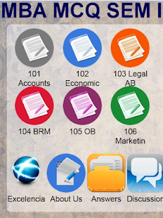 How to get MCQs for MBA SEM I lastet apk for laptop