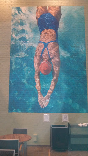 Swimming Female Mural