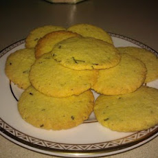 Rosemary Polenta Cookies