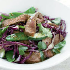 Warm Teriyaki Beef Salad