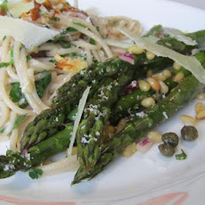 Grilled Asparagus With Lemon-Caper Vinaigrette