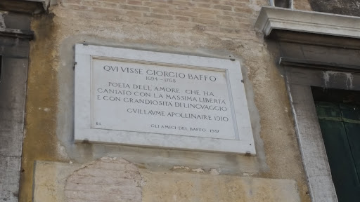 Casa Del Poeta Giorgio Baffo