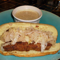 Sausage Schnitzel With Quick Sauerkraut