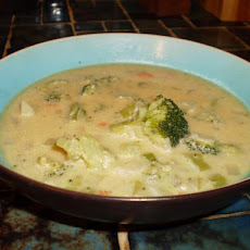 Copycat Subway Golden Creamy Broccoli Soup