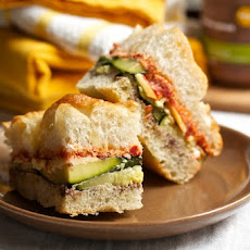 Grilled Vegetable Sandwiches with Fontina