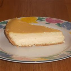 Kim's Eggnog Cheesecake