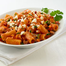 Rigatoni Bolognese Mexicana