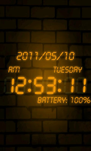 battery clock Pro
