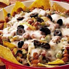 Chili Bean Nacho Skillet
