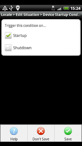 Locale Startup Shutdown Plugin