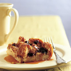 Irish Bread Pudding with Caramel-Whiskey Sauce