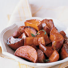 Maple-Glazed Sweet Potatoes