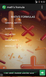 How to download Math's Formula 1.0 apk for pc