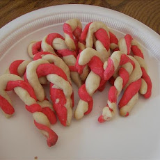 Candy Cane Cookies