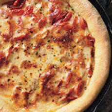 Tomato-and-Cheese Pizza